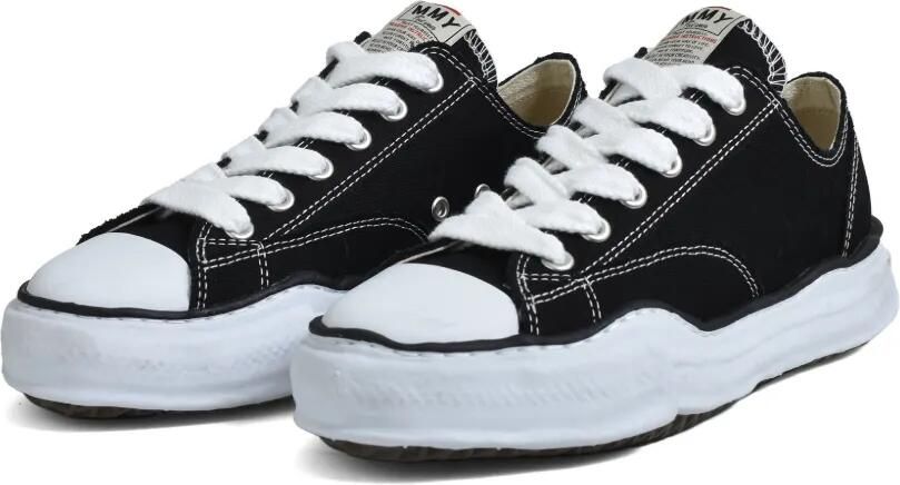 Maison MIHARA YASUHIRO Peterson canvas sneakers Zwart - Foto 3