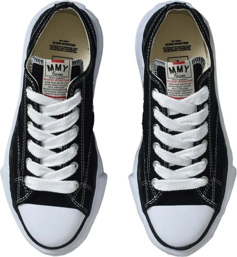 Maison MIHARA YASUHIRO Peterson canvas sneakers Zwart - Foto 2