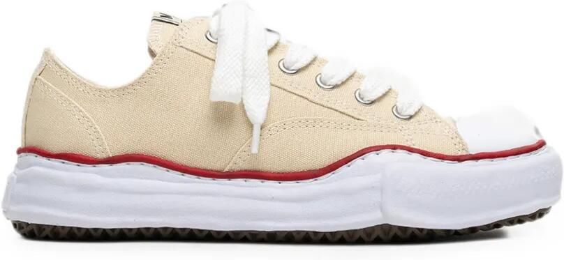 Maison MIHARA YASUHIRO Peterson OG canvas low-top sneakers Beige