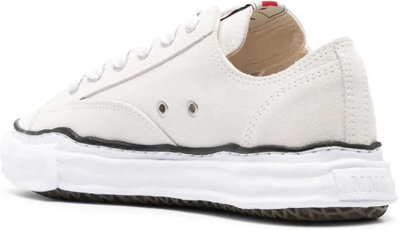 Maison MIHARA YASUHIRO Peterson OG sole suede low-top sneakers Wit - Foto 2