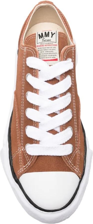 Maison MIHARA YASUHIRO Peterson Original Sole suede low-top sneakers Bruin - Foto 4