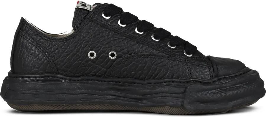 Maison MIHARA YASUHIRO Peterson sneakers met textuur Zwart