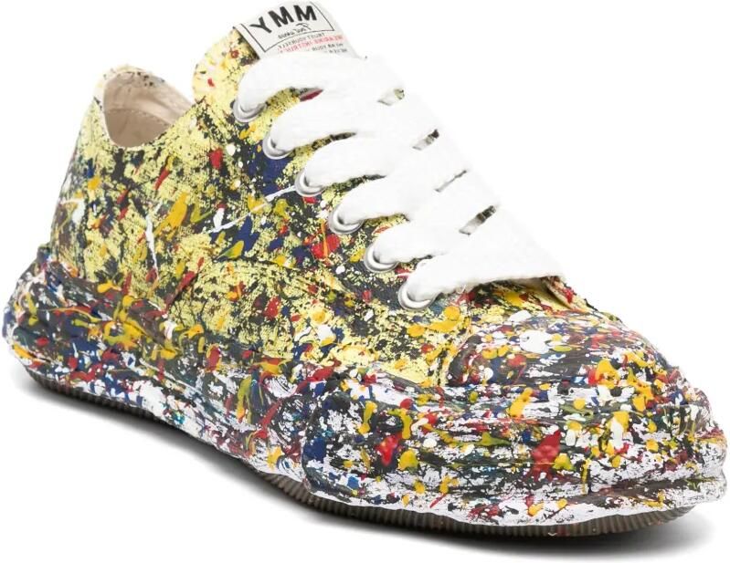 Maison MIHARA YASUHIRO Peterson23 sneakers met verfspetters Geel - Foto 2