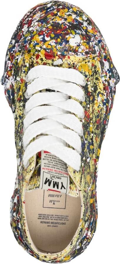 Maison MIHARA YASUHIRO Peterson23 sneakers met verfspetters Geel - Foto 3