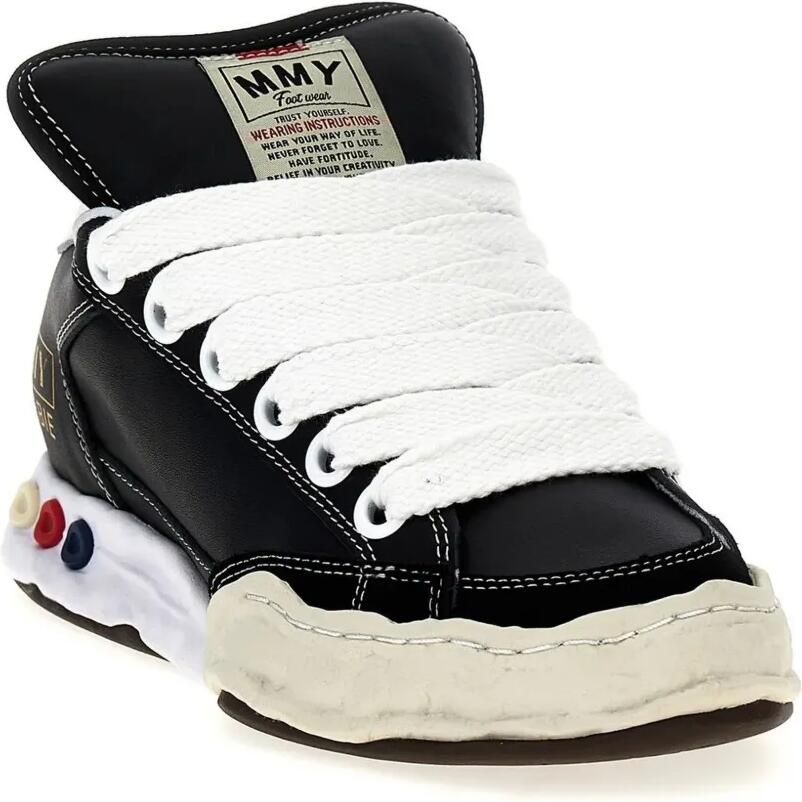 Maison MIHARA YASUHIRO Puffer OG Sole "Black White" sneakers Zwart