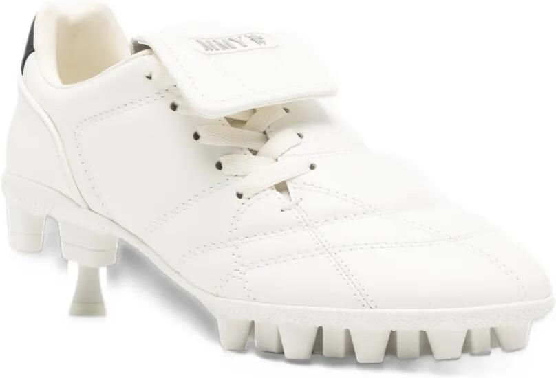 Maison MIHARA YASUHIRO quilted football-style pumps Wit