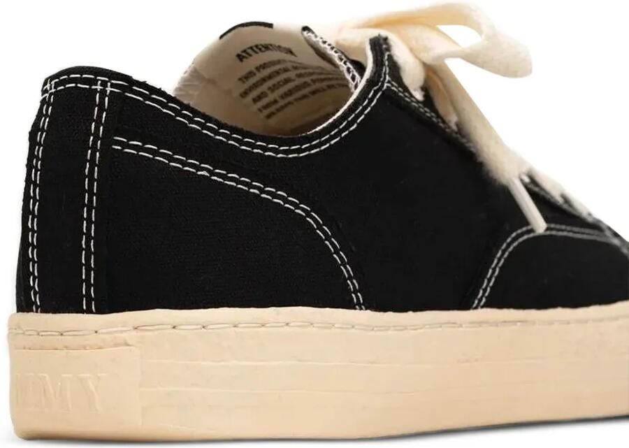 Maison MIHARA YASUHIRO Roy canvas sneakers Zwart - Foto 3