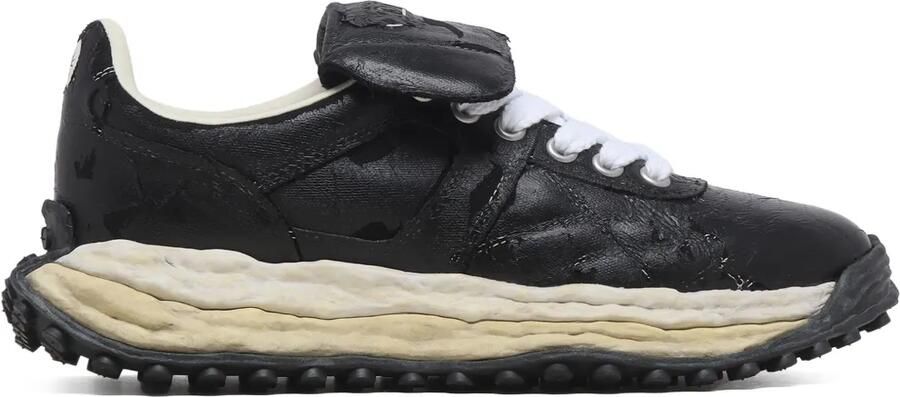 Maison MIHARA YASUHIRO Scott gewatteerde sneakers Zwart