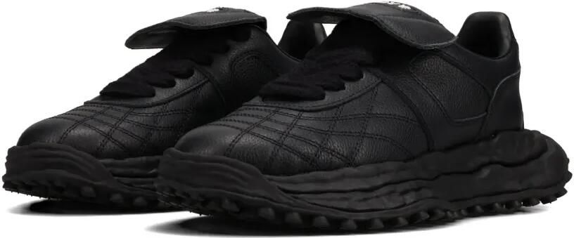 Maison MIHARA YASUHIRO Scott leren sneakers Zwart - Foto 4
