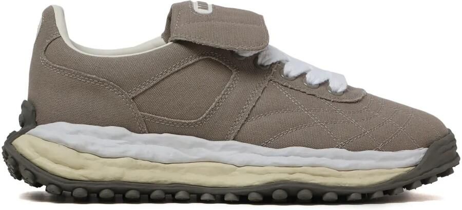 Maison MIHARA YASUHIRO SCOTT OG Sole canvas low-top sneakers Grijs
