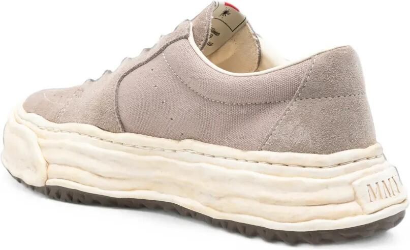 Maison MIHARA YASUHIRO Sneakers met golvende zool Beige - Foto 2