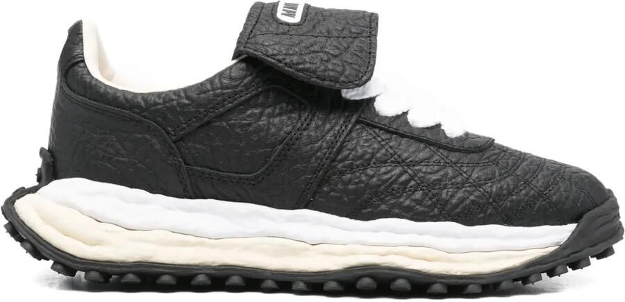 Maison MIHARA YASUHIRO Sneakers met logo Zwart