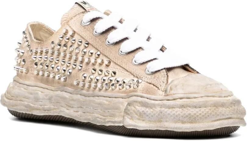 Maison MIHARA YASUHIRO Sneakers met studs Beige - Foto 2