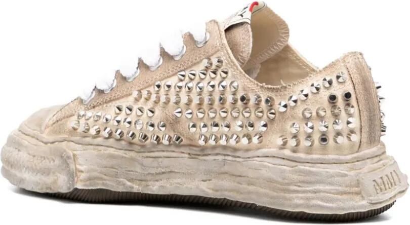 Maison MIHARA YASUHIRO Sneakers met studs Beige - Foto 3