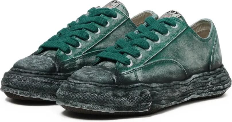 Maison MIHARA YASUHIRO Sneakers met vervaagd effect Groen - Foto 5