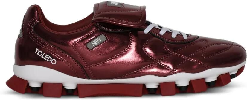 Maison MIHARA YASUHIRO Toledo sneakers met metallic afwerking Rood