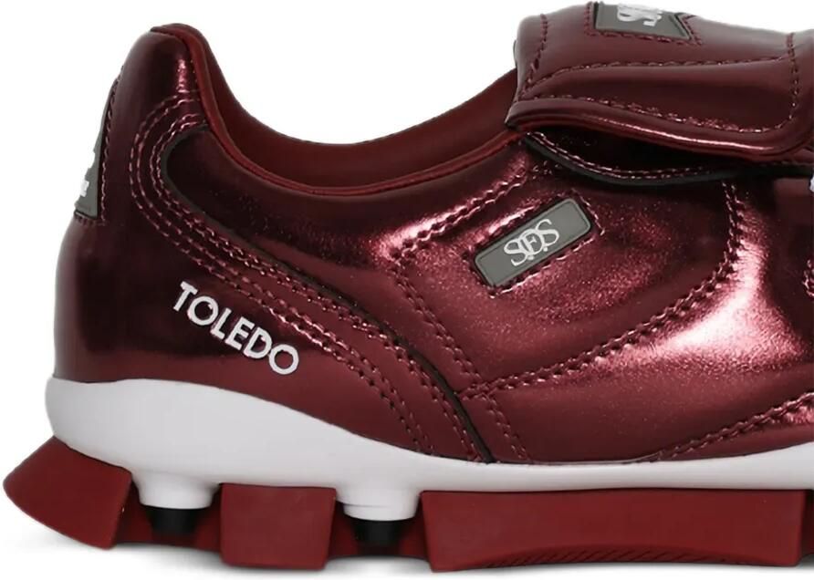 Maison MIHARA YASUHIRO Toledo sneakers met metallic afwerking Rood - Foto 2
