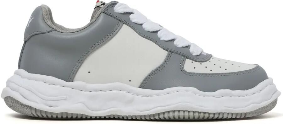 Maison MIHARA YASUHIRO Tweekleurige sneakers Grijs