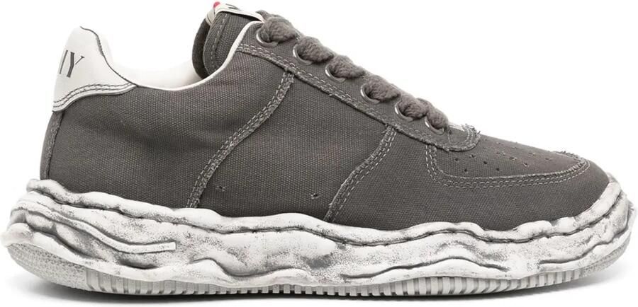 Maison MIHARA YASUHIRO Wayne canvas sneakers Grijs