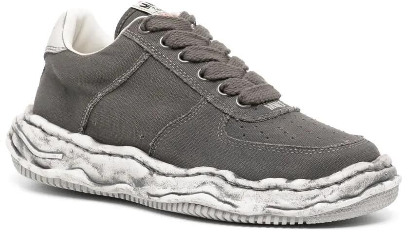 Maison MIHARA YASUHIRO Wayne canvas sneakers Grijs - Foto 2