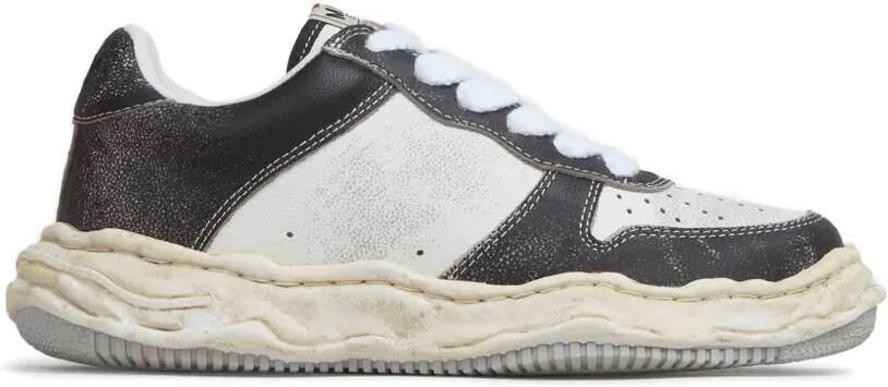 Maison MIHARA YASUHIRO Wayne OG sneakers met onregelmatige zool Zwart
