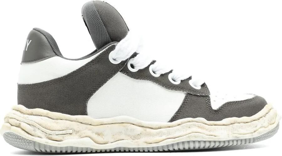 Maison MIHARA YASUHIRO Wayne OG Sole leren sneakers Bruin