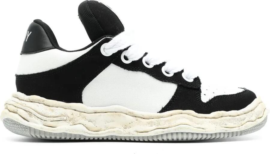 Maison MIHARA YASUHIRO Wayne OG Sole leren sneakers Zwart
