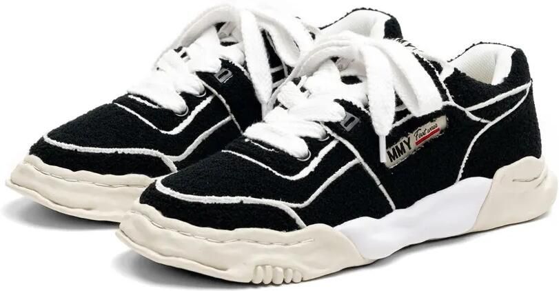 Maison MIHARA YASUHIRO Wayne sneakers met chunky zool Zwart - Foto 2