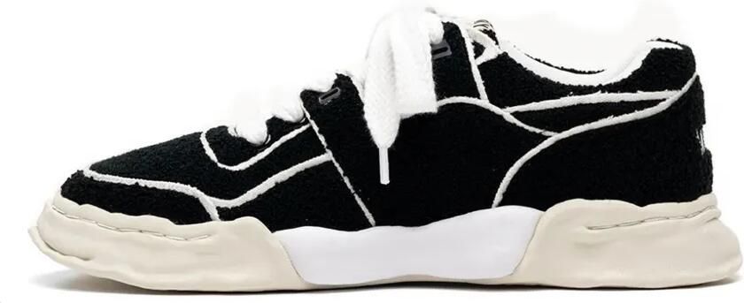 Maison MIHARA YASUHIRO Wayne sneakers met chunky zool Zwart - Foto 3
