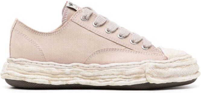 Maison MIHARA YASUHIRO Peterson23 canvas sneakers Beige