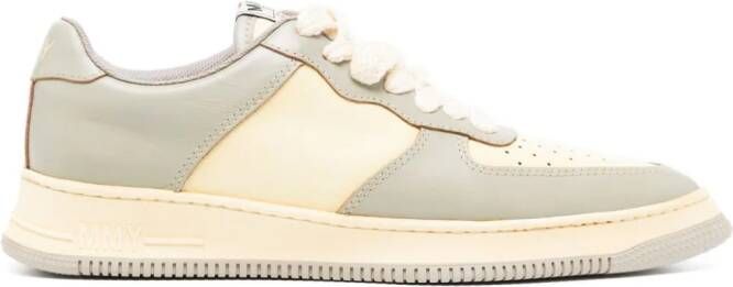 Maison Mihara Yasuhiro Rosy leren sneakers Geel