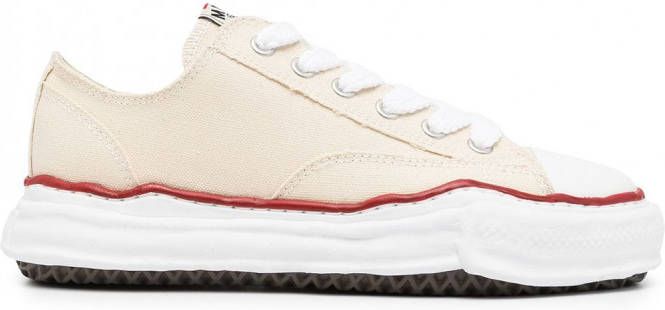 Maison MIHARA YASUHIRO Sneakers met chunky zool Beige - Foto 1