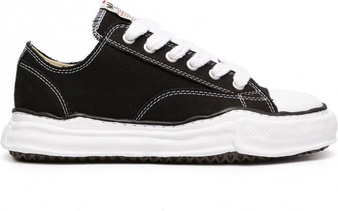 Maison MIHARA YASUHIRO Sneakers met contrast Zwart