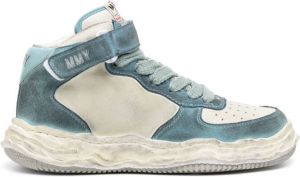 Maison Mihara Yasuhiro Wayne high-top sneakers Blauw