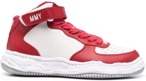 Maison Mihara Yasuhiro Wayne high-top sneakers Rood