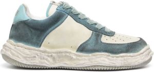 Maison Mihara Yasuhiro Wayne low-top sneakers Blauw