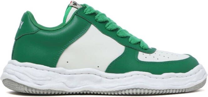 Maison MIHARA YASUHIRO Wayne low-top sneakers Groen