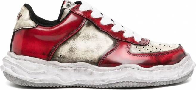 Maison MIHARA YASUHIRO Wayne low-top sneakers Rood