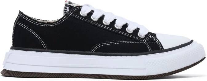 Maison MIHARA YASUHIRO Yucca OG Sole canvas sneakers Zwart