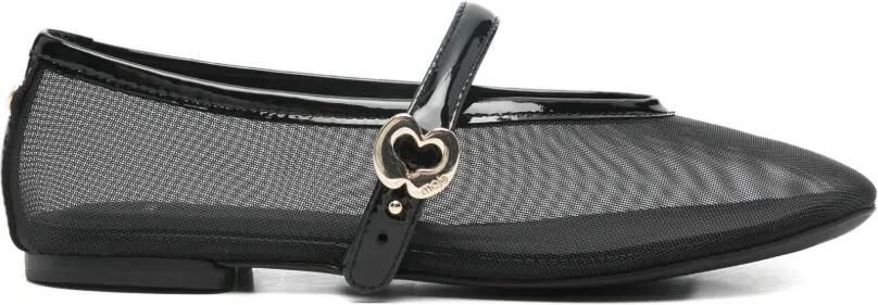 Maje Ballerina's met T-bandje Zwart