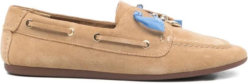 Maje Bootschoenen met kwastje Beige