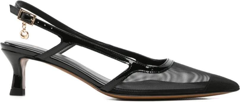 Maje Pumps met puntige neus Zwart