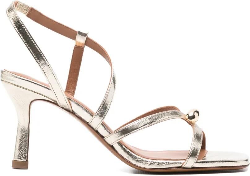 Maje Sandalen met bandjes Goud