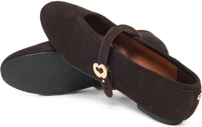 Maje Suède ballerina's Bruin - Foto 4
