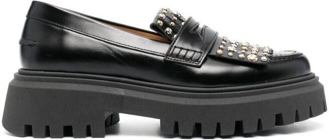 Maje Schoenen met plateauzool Zwart