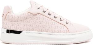 Mallet Sneakers met geborduurd logo Roze