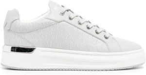 Mallet Sneakers met geborduurd logo Grijs