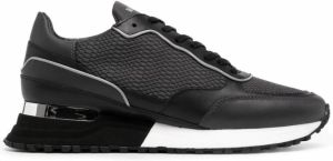 Mallet Knox Python sneakers met mesh vlak Zwart