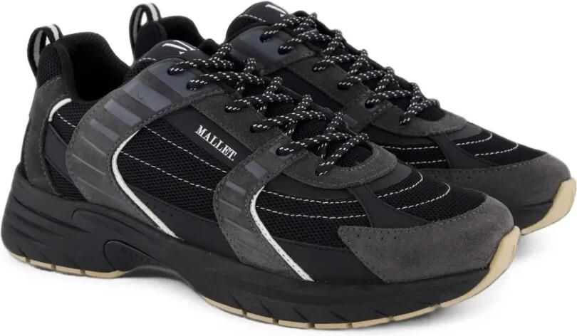 Mallet Holloway mesh-panels low-top sneakers Zwart - Foto 5