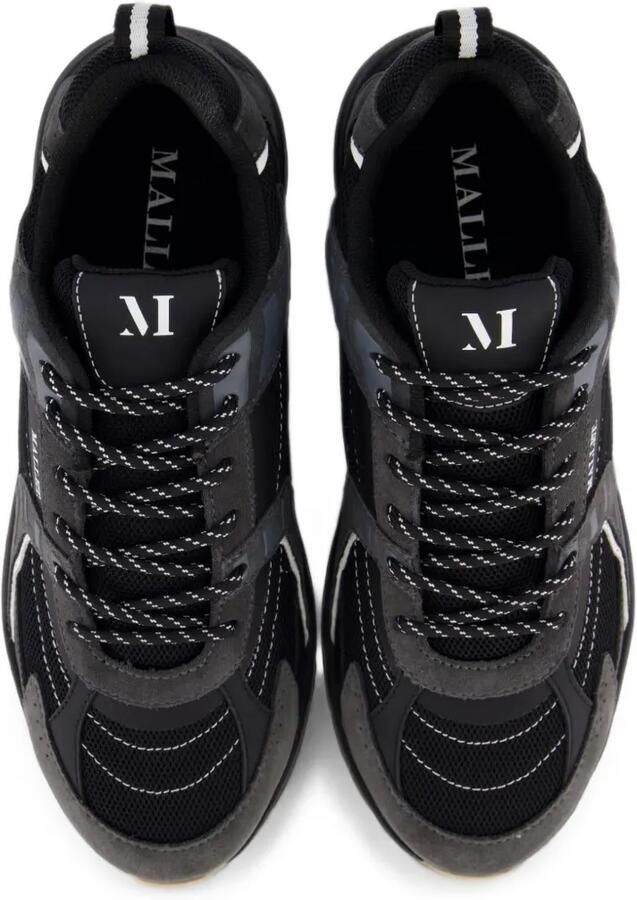 Mallet Holloway mesh-panels low-top sneakers Zwart - Foto 4